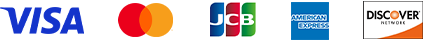 VISA Mastercard UC JCB AMERICANEXPRESS DISCOVER