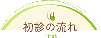 初診の流れ